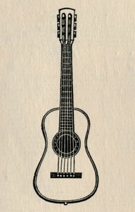 Die Gitarre von Unbekannt