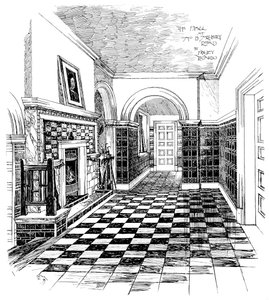 Die Halle, 15, Melbury Road, 1899 von Unbekannt