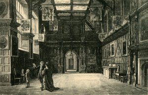 Die Halle, Audley End, 1898