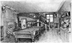 Die Halle in Silverbeck, ca. 1880-1882