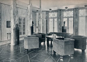 Die Halle des Stoclet-Palastes, Brüssel, Belgien, ca. 1914