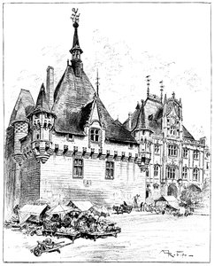 Das Rathaus, 1899