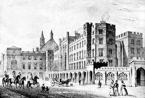 Das House of Lords und das House of Commons, Westminster, frühes 19. Jahrhundert, um 1905 von Unbekannt