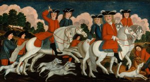 Die Jagdgesellschaft New Jersey, ca. 1750