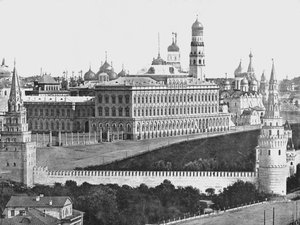 Der Kaiserpalast im Kreml, Moskau, Russland, 1895 von Unbekannt