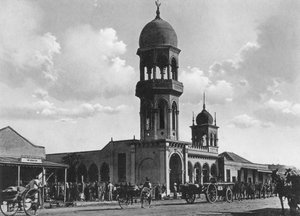 Die indische Moschee, Durban, Südafrika von Unbekannt