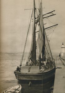 Der irische Minnesänger, ein hölzerner Dreimastschoner, 1937