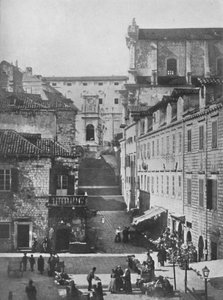 Die Jesuitenkirche und das Militärkrankenhaus, Ragusa, 1913
