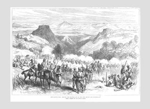 Der Kaffir-Krieg - Die Kaffirs aus dem Eisenberg und Waterkloof vertreiben, 1878 von Unbekannt