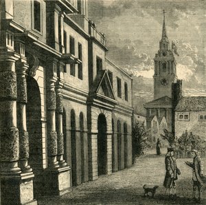 Die königlichen Stallungen, 1881 von Unbekannt
