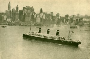 Der Leviathan in New York, ca. 1930
