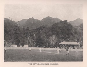 Der Levuka Cricket Ground, Fidschi, 1912