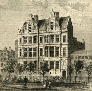 Die Büros des Londoner Schulvorstands, 1881