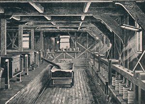 Die Longford-Käserei, Derbyshire, ca. 1881, 1904 von Unbekannt
