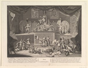 Die Lotterie, [nach 1724] von Unbekannt