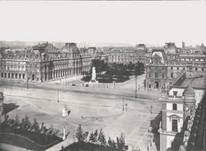 Der Louvre, Paris, Frankreich, 1895