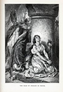 Die Jungfrau von Orléans im Gefängnis, 1882