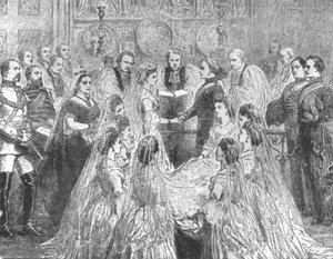 Die Hochzeit von Prinzessin Louise mit dem Marquis von Lorne