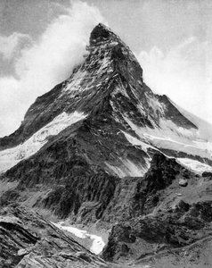 Das Matterhorn, die Alpen, 20. Jahrhundert