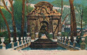 Der Medici-Brunnen - Jardin du Luxembourg, Paris von Unbekannt