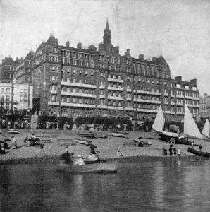 Das Metropole Hotel, Brighton, East Sussex, spätes 19. Jahrhundert