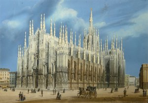 Der Mailänder Dom, 1860er Jahre