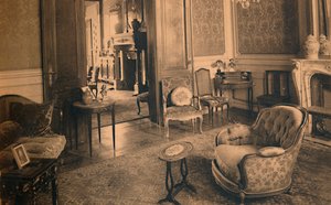 Das Büro des Ministers in der kubanischen Botschaft in Brüssel, Belgien, 1927 von Unbekannt