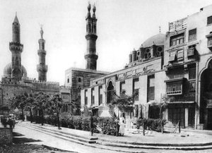 Die Moschee von El-Arhan, Kairo, Ägypten, ca. 1920er Jahre von Unbekannt