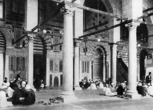 Die Moschee von El-Mouayad, Kairo, Ägypten, ca. 1920er Jahre
