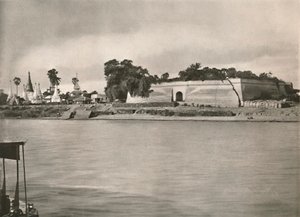 Das Murhla Fort am Irrawaddy, 1900