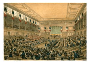 Die Nationalversammlung der Französischen Zweiten Republik, Mai 1848 von Unbekannt