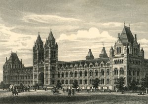 Das Naturhistorische Museum, South Kensington, um 1876
