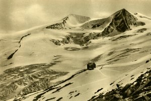 Die Neue Prager Hütte, Großvenediger, Tirol, Österreich