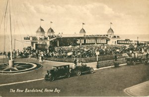 Der neue Musikpavillon, Herne Bay, Kent von Unbekannt
