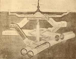 Die neue U-Bahn-Station Piccadilly Circus, 1930