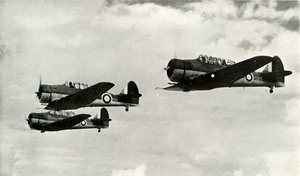 Die nordamerikanische Harvard, 1941
