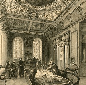 Der alte Aldermännerhof, Guildhall, 1897