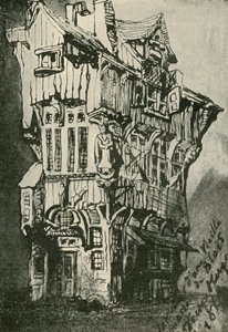 Das alte Haus in Blois, 19. Jahrhundert, 1902 von Unbekannt