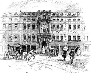 Die alte Mercers Hall, London, 1909 von Unbekannt