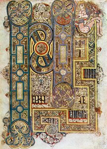 Die Anfangsworte des Markus-Evangeliums, 800 n. Chr., 20. Jahrhundert von Unbekannt