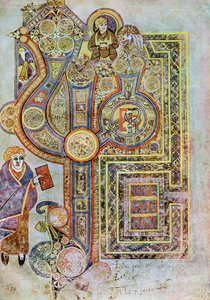 Die Eröffnungsworte des Matthäus-Evangeliums, 800 n. Chr., 20. Jahrhundert