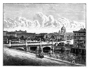 Die Schlossbrücke und der Lustgarten, Berlin, Deutschland