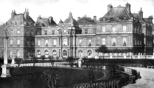 Der Palast von Luxemburg, Sitz des französischen Senats, Paris, Frankreich, 1926