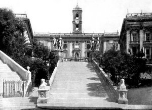 Der Palast des Senats, Rom, Italien, 1926