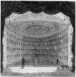 Das Pantheon-Theater, London, 1812, 1891 von Unbekannt