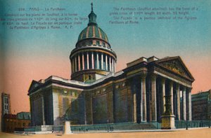 Das Panthéon, Paris, ca. 1920