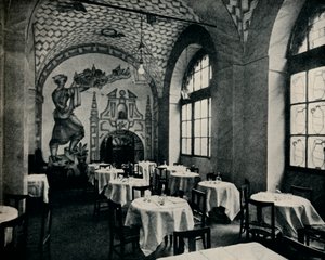 Das Penna DOca Restaurant, Hauptspeisesaal, ca. 1928