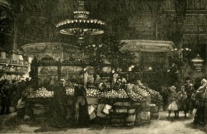 Der Volksmarkt, 1898 von Unbekannt