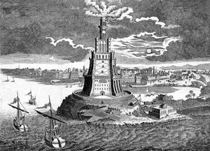 Der Pharos von Alexandria, 18. Jahrhundert