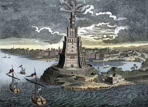 Der Pharos von Alexandria, 18. Jahrhundert